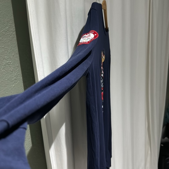 Polo Ralph Lauren Limited Ed Team USA Bear Stadium Olympic Tee Shirt Sweater - Picture 3 of 8